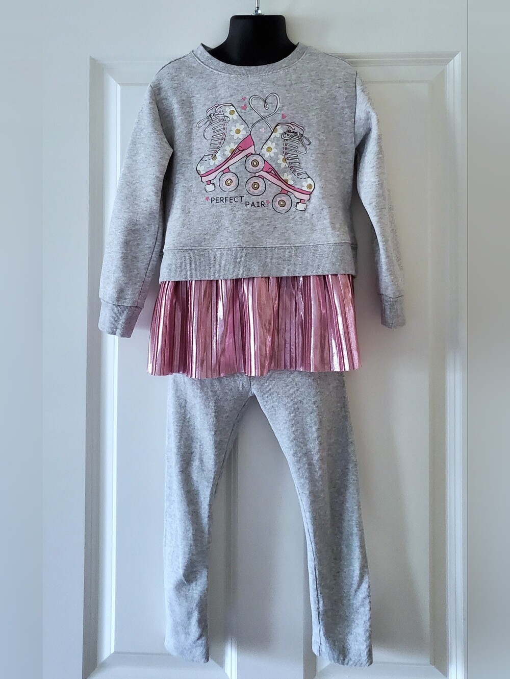 Epic Threads Little Girl's 2-Piece Sweatshirt & Leggings Outfit